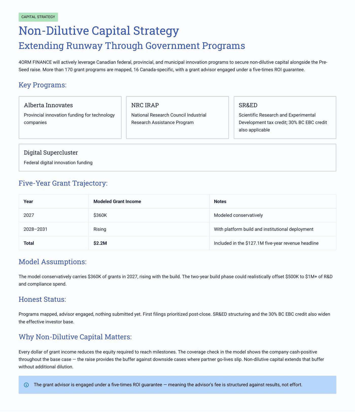 Executive Overview page 27 of 31