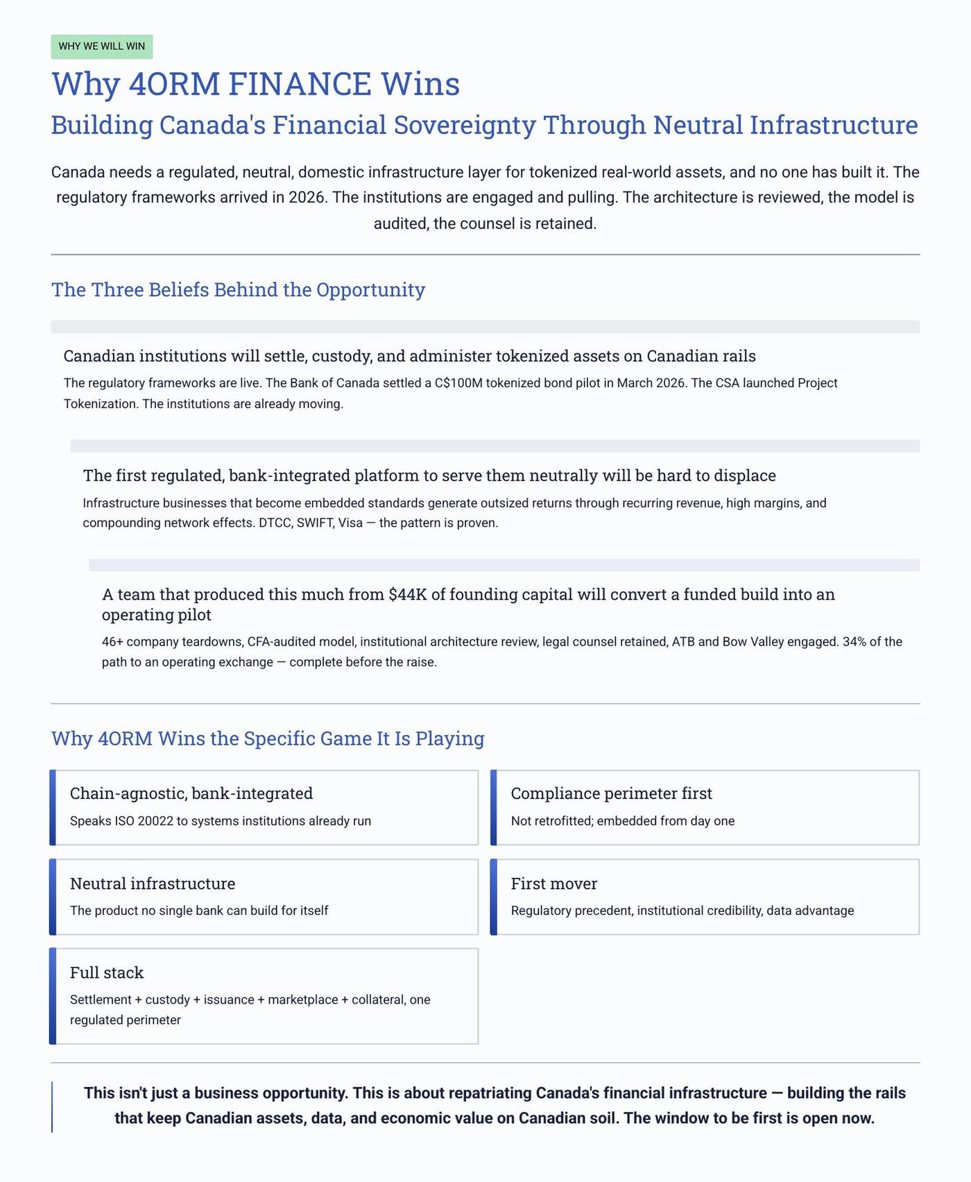 Executive Overview page 28 of 31