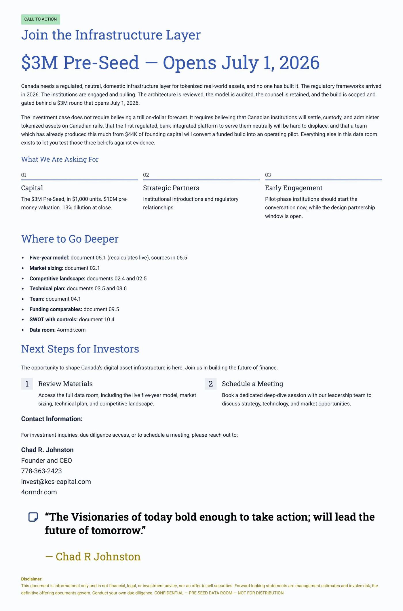 Executive Overview page 31 of 31